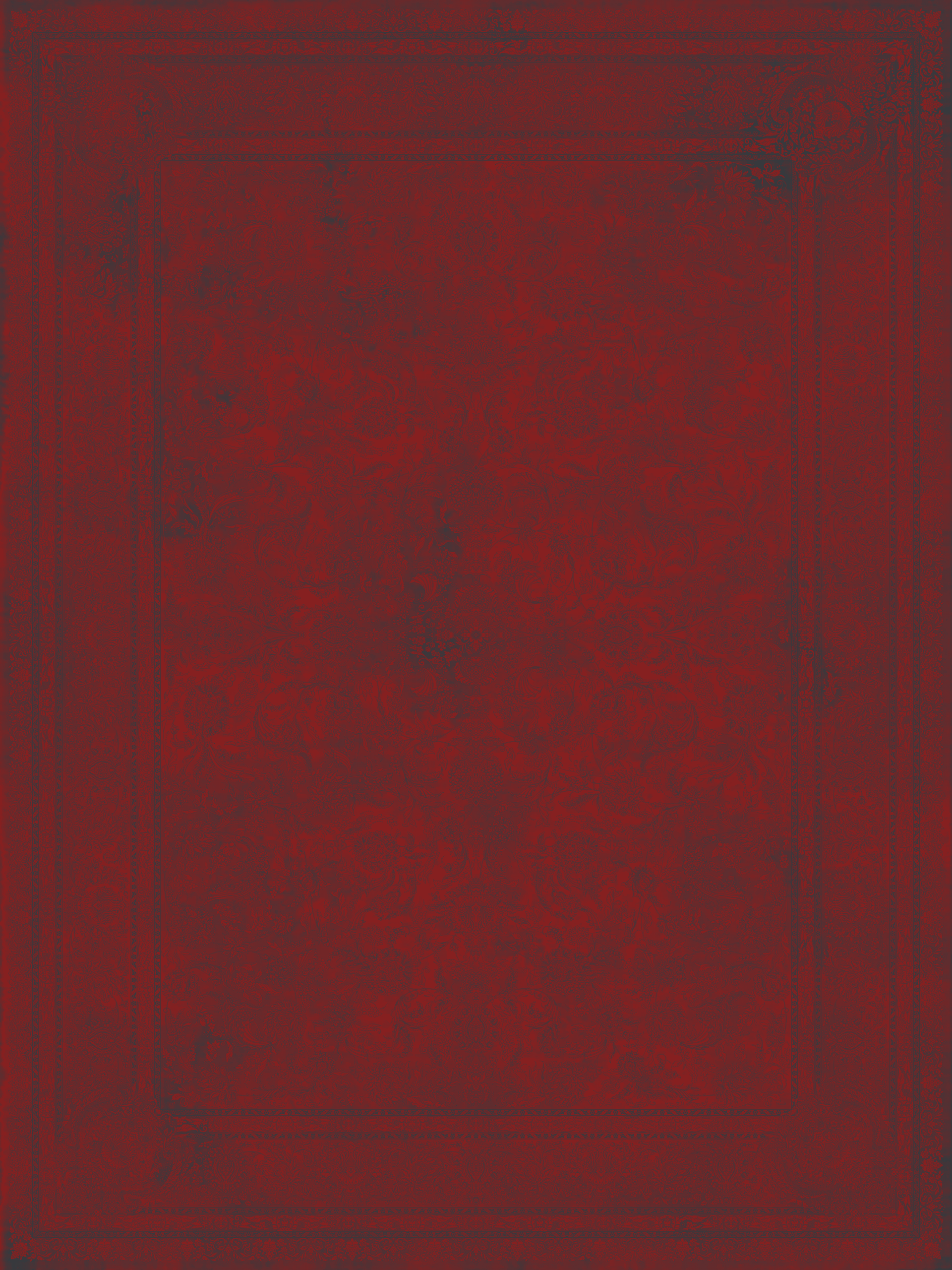 فرش طرح گل افشان